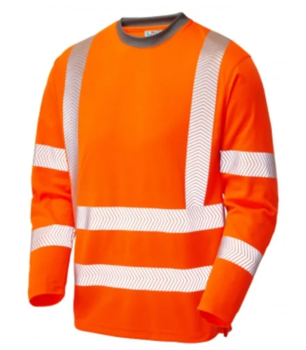 Leo Capstone  ISO 20471 Class 3 Coolviz Plus Sleeved T-Shirt